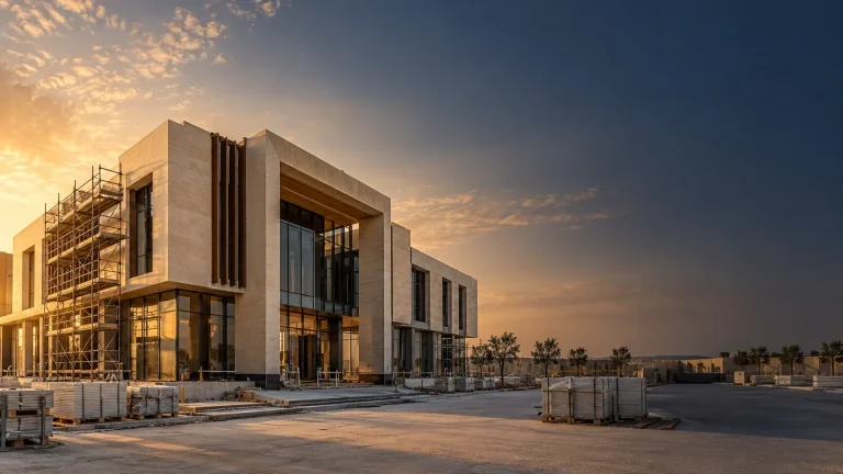 المباني والإنشاءات — صورة تعبيرية — لا توثّق موقع المشروع