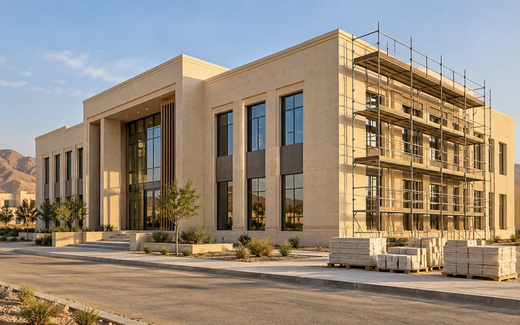 Buildings and construction — Illustrative image — not a photograph of the project